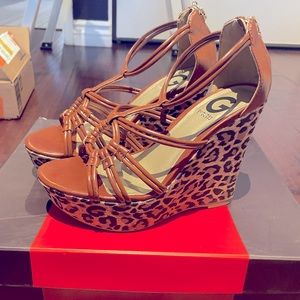 G by Guess sandal wedges